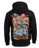 VROOM BEAR BY MEAS7 HEAVYWEIGHT HOODIE IN BLACK