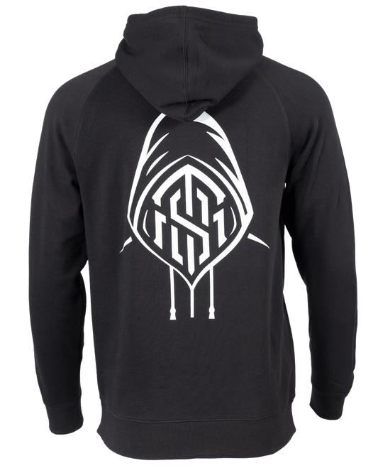 MENACE TO SOCIETY PULLOVER HOODIE IN BLACK