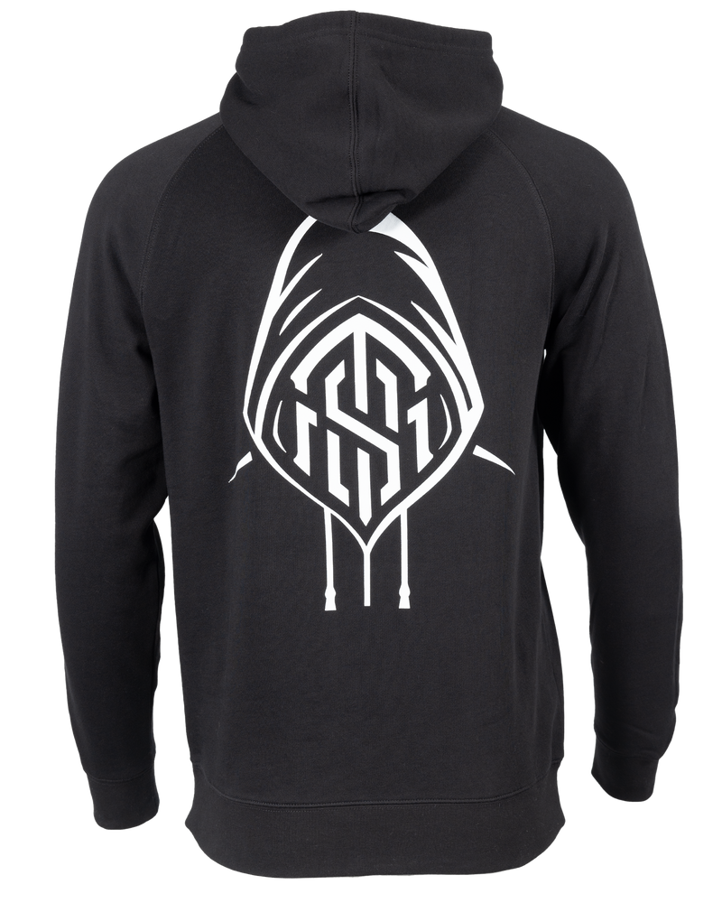 MENACE TO SOCIETY PULLOVER HOODIE IN BLACK