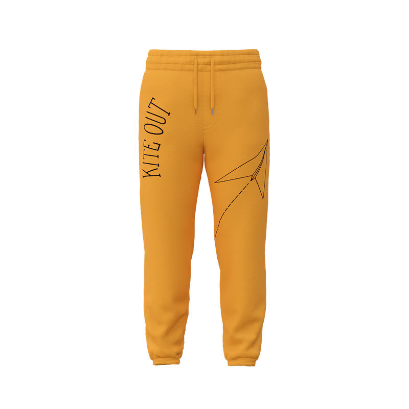 WESH HEAVYWEIGHT TRACK PANTS IN GOLD